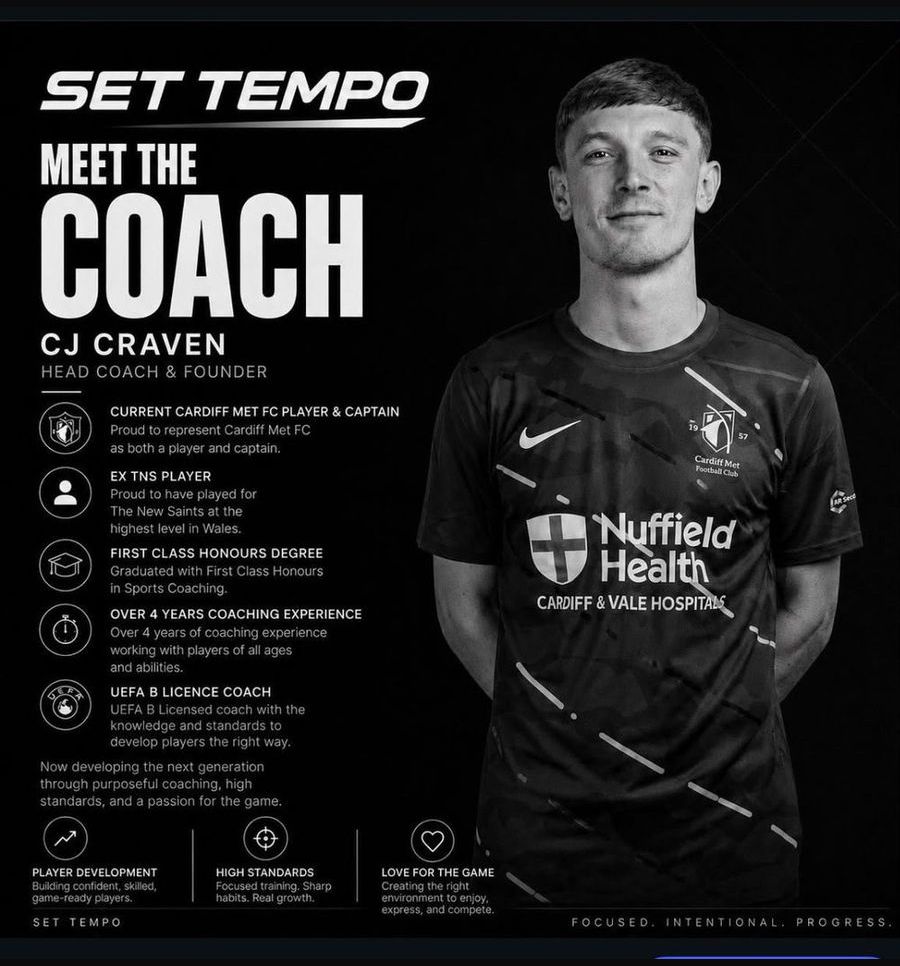 CJ Craven, Head Coach and Founder of Set Tempo